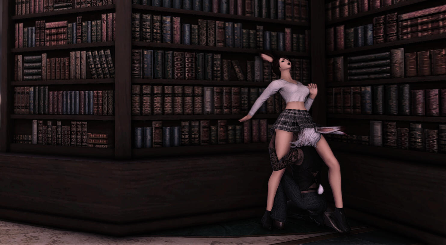 Library Visit in Old Sharlayan